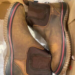 Pajar Men's Size 41 (US 8-8.5) Brown Chelsea boots BRAND NEW WITH TAGS